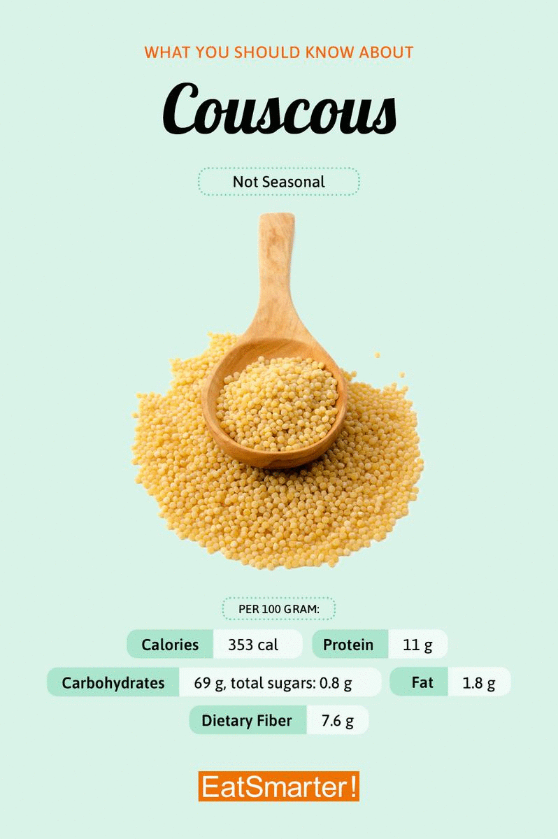 Couscous Nutrition Facts Calories And Health Benefits Atelier yuwa 