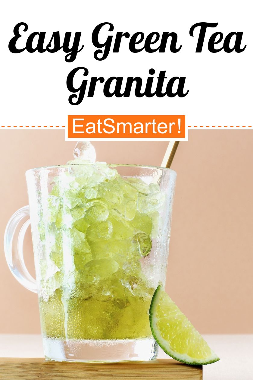 Honey Granita With Green Tea My Cafe Easy Green Tea Granita with lime recipe | Eat Smarter USA