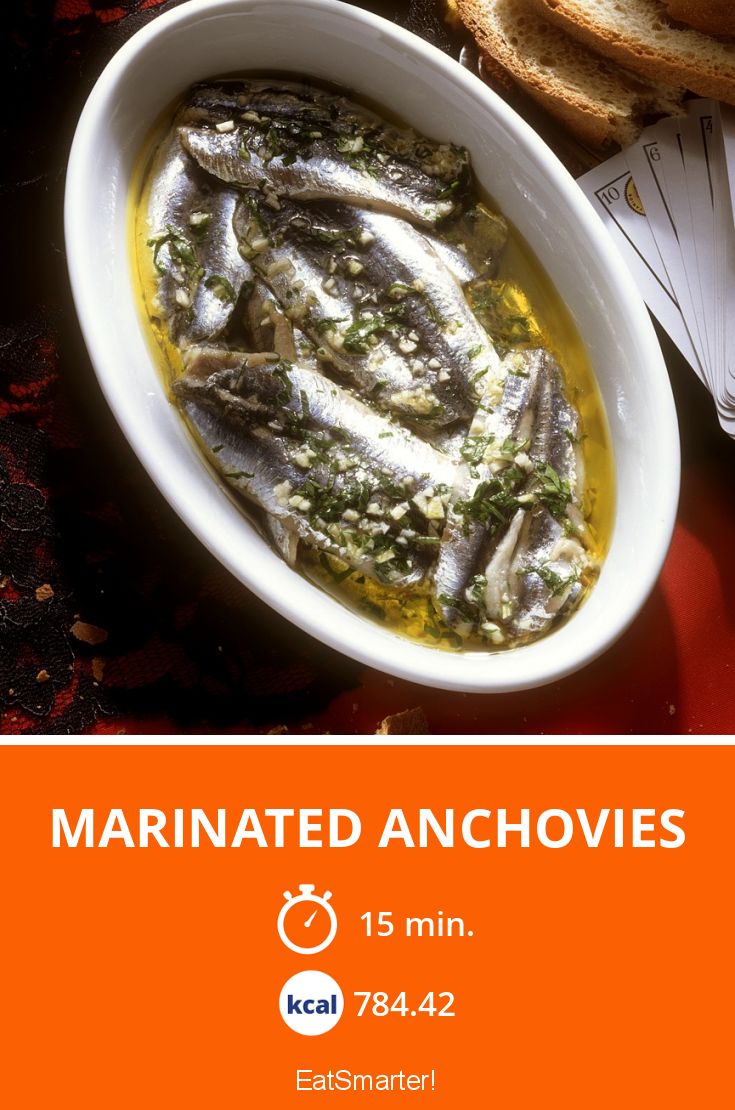 Marinated Anchovies recipe | Eat Smarter USA