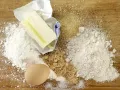 Almond Short Crust preparation step 1 Almond Short Crust preparation step 1