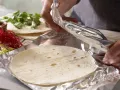 Asian Wraps preparation step 1 Asian Wraps preparation step 1