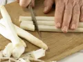 Asparagus Packets preparation step 1 Asparagus Packets preparation step 1