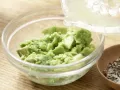 Avocado Toast and Instant Latte preparation step 3 Avocado Toast and Instant Latte preparation step 3