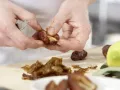 Bacon-Wrapped Dates preparation step 1 Bacon-Wrapped Dates preparation step 1