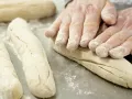 Baguette preparation step 9 Baguette preparation step 9