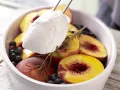 Baked Blueberries and Peaches preparation step 5 Baked Blueberries and Peaches preparation step 5