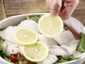 Baked Cod with Spinach preparation step 6 Baked Cod with Spinach preparation step 6