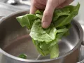 Baked Spinach Rolls preparation step 2 Baked Spinach Rolls preparation step 2