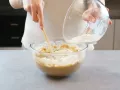 Banana Bread with Hazelnuts preparation step 2 Banana Bread with Hazelnuts preparation step 2