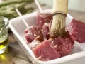 Beef Skewers with Green Asparagus preparation step 2 Beef Skewers with Green Asparagus preparation step 2