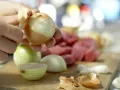 Boeuf Bourguignon with Mushrooms and Red Wine preparation step 2 Boeuf Bourguignon with Mushrooms and Red Wine preparation step 2