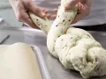 Braided Sesame Bread preparation step 7 Braided Sesame Bread preparation step 7