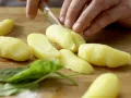 Braised Potatoes and Shrimp preparation step 1 Braised Potatoes and Shrimp preparation step 1