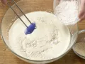 Cake Roll with Strawberry-Lime Cream preparation step 3 Cake Roll with Strawberry-Lime Cream preparation step 3