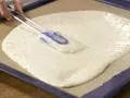 Cake Roll with Strawberry-Lime Cream preparation step 4 Cake Roll with Strawberry-Lime Cream preparation step 4