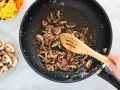 Carrot Noodles with Mushrooms preparation step 1 Carrot Noodles with Mushrooms preparation step 1