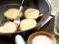 Caviar Blinis preparation step 6 Caviar Blinis preparation step 6