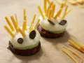 Cheese Hedgehog with Carrot Sticks preparation step 6 Cheese Hedgehog with Carrot Sticks preparation step 6