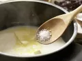 Cheese Puffs with Dried Cherries preparation step 1 Cheese Puffs with Dried Cherries preparation step 1