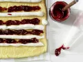 Cherry Jelly Roll preparation step 8 Cherry Jelly Roll preparation step 8
