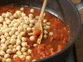Chickpeas and Tuna preparation step 9 Chickpeas and Tuna preparation step 9