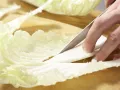 Chinese Cabbage Rolls preparation step 2 Chinese Cabbage Rolls preparation step 2