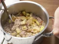 Chocolate Rice Porridge with Peaches preparation step 3 Chocolate Rice Porridge with Peaches preparation step 3