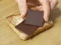 Chocolate Toast and Mango Smoothie preparation step 3 Chocolate Toast and Mango Smoothie preparation step 3