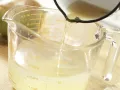 Coconut and Lime Ice preparation step 2 Coconut and Lime Ice preparation step 2