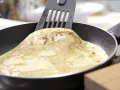 Coconut Brown Rice Omelet with Blueberries preparation step 3 Coconut Brown Rice Omelet with Blueberries preparation step 3