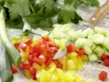 Cod-Vegetable Salad preparation step 5 Cod-Vegetable Salad preparation step 5