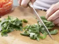 Colorful Pesto Pasta Salad preparation step 4 Colorful Pesto Pasta Salad preparation step 4
