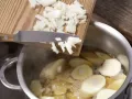 Creamy Parsnip and Shrimp Soup preparation step 3 Creamy Parsnip and Shrimp Soup preparation step 3