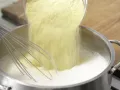 Crisp Zucchini with Creamy Polenta preparation step 2 Crisp Zucchini with Creamy Polenta preparation step 2