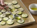 Crisp Zucchini with Creamy Polenta preparation step 7 Crisp Zucchini with Creamy Polenta preparation step 7