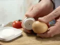 Egg and Tomato Toadstools preparation step 1 Egg and Tomato Toadstools preparation step 1