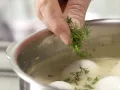 Eggs in Mustard-Dill Sauce preparation step 7 Eggs in Mustard-Dill Sauce preparation step 7