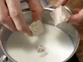 Filled Almond Yeast Cake preparation step 1 Filled Almond Yeast Cake preparation step 1