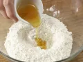 Filled Almond Yeast Cake preparation step 2 Filled Almond Yeast Cake preparation step 2