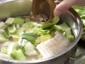 Fish Stock preparation step 4 Fish Stock preparation step 4