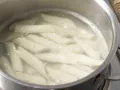 Fried Salsify preparation step 5 Fried Salsify preparation step 5