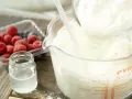 Fruity Yogurt Ice Pops preparation step 2 Fruity Yogurt Ice Pops preparation step 2