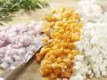 Fusilli with Lamb-Vegetable Ragout preparation step 1 Fusilli with Lamb-Vegetable Ragout preparation step 1