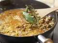 Fusilli with Lamb-Vegetable Ragout preparation step 7 Fusilli with Lamb-Vegetable Ragout preparation step 7
