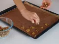 Gingerbread Walnut Square preparation step 3 Gingerbread Walnut Square preparation step 3