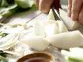 Glazed Turnips preparation step 1 Glazed Turnips preparation step 1