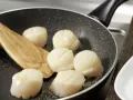 Golden Fried Scallops with Parsnips preparation step 6 Golden Fried Scallops with Parsnips preparation step 6