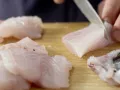 Greek Style Cod Fillets preparation step 4 Greek Style Cod Fillets preparation step 4