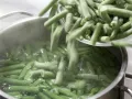 Green Bean Gratin preparation step 1 Green Bean Gratin preparation step 1