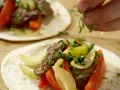 Grilled Beef Fajitas preparation step 10 Grilled Beef Fajitas preparation step 10